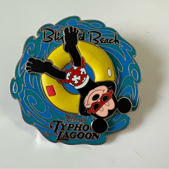 Disney Pin Trading Water Parks Walt Disney World Mickey Mouse Spinner 2005 - Picture 5 of 6